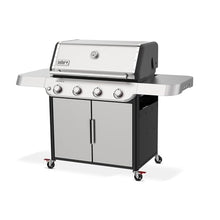 Weber® Genesis S-415 Gas Grill, Propane Grill, Stainless Steel BBQ Grill