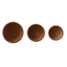 Bloomingville Magnesia and Stone Planter, Brown, Set of 3