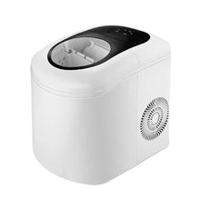 XXGDCOLP Ice Maker Home Milk Tea Shop Commercial Bar Round Outdoor Portable Mini Cubes