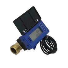Water Flow Meter, Ultrasonic Remote Transmission Liquid Flow Water Meter Intelligent RS485 Output for Agricultural Irrigation,for Outdoor Garden Hose Watering(DN32mm)