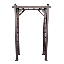 Oakland Living Bronze Modern Aluminum Garden Arbor Arch