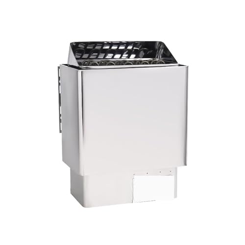 POGHDBXA Sauna Accessories, Sauna Heater, Stove Accessories for Home Saunas Dry Sweat Stainless Steel Small Heating and Dehumidifying Device for, Hotel, SPA(8kw)
