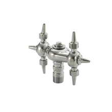 Bolisila Tank Clean Nozzle Stainless Steel 360 Degree Double Cycle Rotary Washing Spray Nozzle Head Cabeza de la boquilla de Lavado(1inch 1/2 Male)