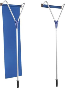 Snow Shovels 21 Feet Snow Roof Rake, Roof Snow Rake Removal Tool with Snow Slide & Telescoping Pole, with 3-Inch Hub, for Pitched Roof, Asphalt Shingle Roof
