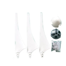 High Strength Nylon Fiber Windmill Horizontal wind turbine high strength carbon fibers bladesing 580mm 600mm 650mm 750mm 850mm 900mm bladesing for wind generator(Without hub and hood,5 PCS_750MM)