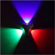 Aimeryup Wall Light Outdoor Wall Sconce Led Wall Lamp Garden Front Door Colorful Lighting Decoration Corridor Aluminum,Living Room Exterior Wall Lantern(Color:Blackcolorful)