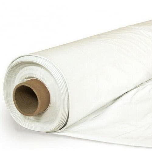 Farm Plastic Supply White Greenhouse Plastic Sheeting 6 mil 32' x 100'