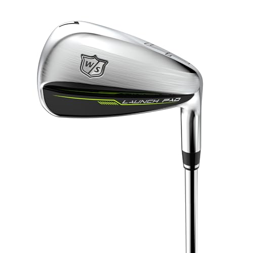 WILSON Launch Pad 2 Men's Graphite Golf Irons Silver