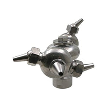 arik Bomba de agua de diafragma autocebante Rotary Tank Washing Spray Ball Thread Rotary Nozzle,Industrial Factory Tank Cleaning，High Impact Rotating Tank Washing Nozzle (Color : DN25 Male)