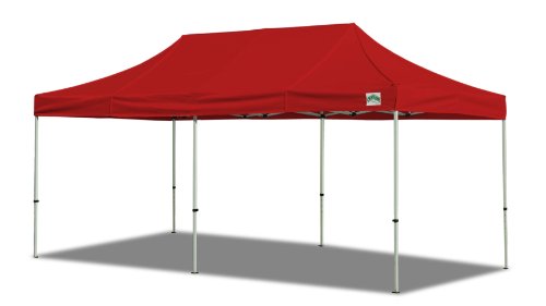 Caravan Canopy 10x20 Feet Classic Basic Canopy Kit Red