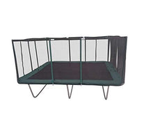 Best Trampoline USA Galactic Xtreme Rectangle Trampoline 14x16 with Net Enclosure