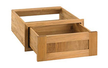 Pacific Teak Shaker 18-Inch Teak Wood Single Access Drawer - UD1-18S