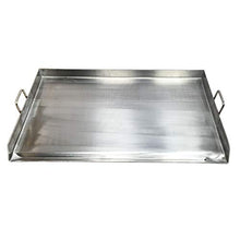 36" x 20" Superior HD Stainless Steel Griddle Flat Top Plancha Grill for Triple Burner Stove Extra Rib Bottom