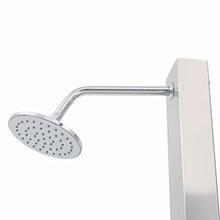 MKLFBY Garden Shower Set, Brushed Finish Stylish Stainless Steel Easy to Clean Outdoor Shower Set for Swimming Pool