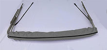 SBU Light Grey Stainless Steel 3-Bow Bimini Top for Maxum 1700 SR I/O (1993-1998)