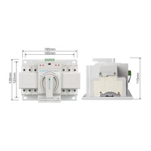 110V 220V 63A Dual Power Transfer Switch for Generator 50/60Hz