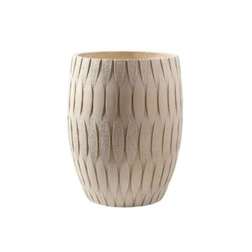 WOAITIANTIAN Flower Pots Extra Large Indoor Living Room Balcony Hotel Floor Planter Green Plant Bird of Paradise(White,Large)