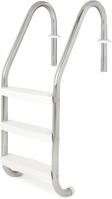 Inground 3 Step Stainless Steel Pool Ladder Compatible for Swimline