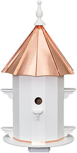 Willow Run Collection 6 Hole Vinyl Finch Birdhouse
