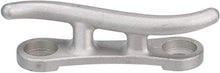 MarineNow Cast Aluminum S Dock Cleat 10" Corrosion Resistant 50-Pack