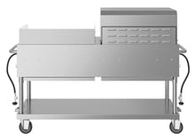 60 in. 8-Burner Commercial Outdoor Propane Gas Grill with 30 in. Roll Dome Cover and 30 in. Griddle in Stainless-Steel, ETL Listed (CGKIT6-D30G30)