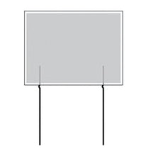 VictoryStore Custom Realtor Yard Signs Set of 2 - 12"x18" Double-Sided Full Color with EZ Stakes