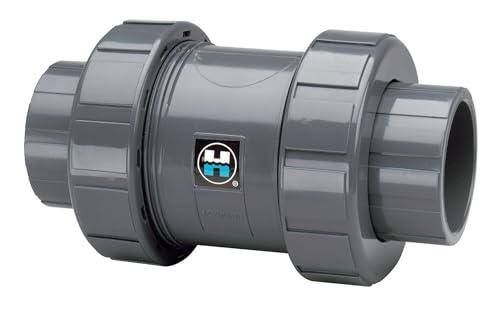 Hayward TC1400FE 4-Inch PVC TC Series True Union Check Valve with EPDM Seals and Flanged End Connection