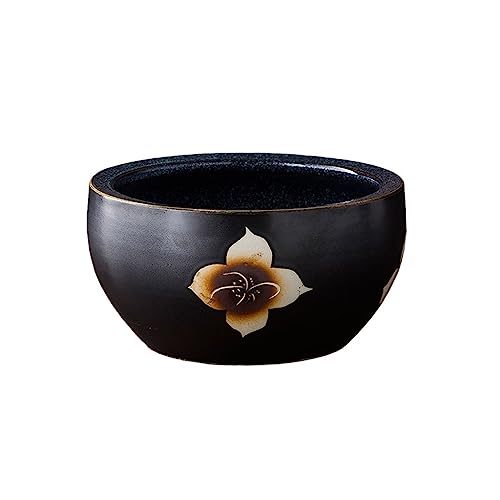 thalo Planter Pots Ceramic Flower Pot Outdoor Garden Living Room Bedroom Dining Room Decorative Flower Pot Plant Pot Plant Container Accessories (Color : A, Size : XXL)
