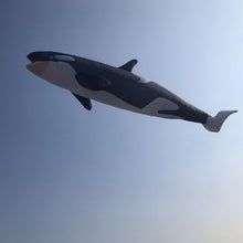 Yingfeida Soft Inflatable Killer Whale Kite Pendant Black