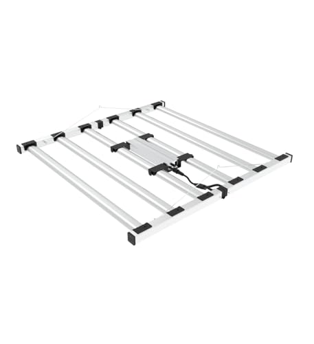 Mammoth Lighting Nova Sun Series LED Grow Light | Full Spectrum CMH Sunlike Grow Lamp with Far Red & UV Option | Dimmable High PPFD (6 Bar / 720w / 5x5 / 44" x 44")