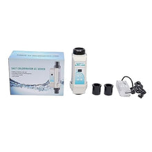LZDOYY Saltwater Chlorinator, Automatic Self Cleaning Salt Chlorinator Water Pool Electrolytic Salt Chlorine Generator System for Swimming Pool, Spa Pool,8g/h-220V