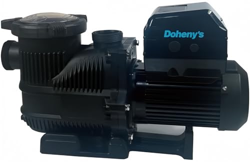 Doheny's Pool Pro Ultra Variable Speed (VS) Inground Swimming Pool Pump | 1.5 HP, 230V | 3 Speeds for Efficiency | Programmable Timer | Hard-Wired | LED Control Panel | 2" Threaded