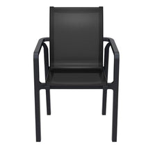 Compamia Pacific Sling Arm Chair in Black (Set of 2)