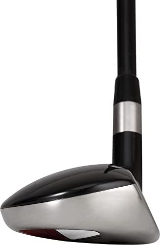 Unknown Men's Majek Golf All Hybrid Complete Full Set #3-9 PW Regular Flex Graphite Shaft Right Handed New Utility “R” Flex Club Red Black Silver