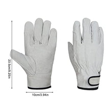 OBKSEB BBQ Grill Glove Fireplace Microwave Roasting Cooking Mitts Welding Work Hand Protection Gifts Accessories