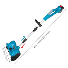 Electric Snow Shovel with Retractable Pole and Adjustable Handle, 12.5 Inch Brushless Snow Blower, Handheld Snow Thrower, Ideal for Driveway and Snow Removal(One Batteries)