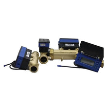 Water Flow Meter, Ultrasonic Remote Transmission Liquid Flow Water Meter Intelligent RS485 Output for Agricultural Irrigation,for Outdoor Garden Hose Watering(DN32mm)