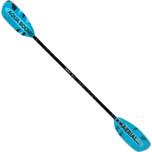 AQUA BOUND Aerial Major Fiberglass Versa-Lok Kayak Paddle Blue 191-196 cm