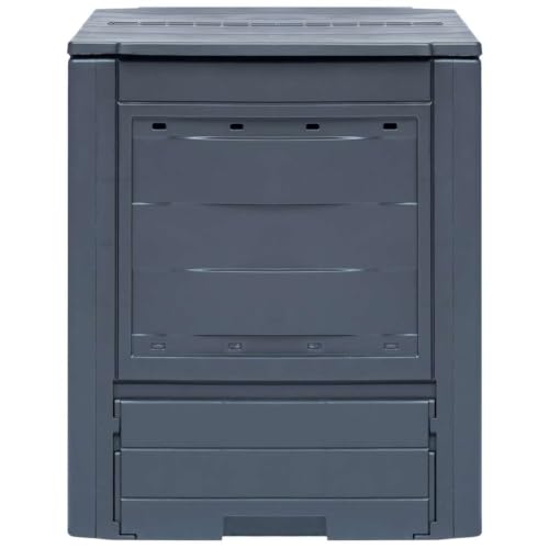 Garden Composters 3 pcs Gray 23.6"x23.6"x28.7" 206.1 gal