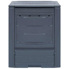 Garden Composters 3 pcs Gray 23.6"x23.6"x28.7" 206.1 gal