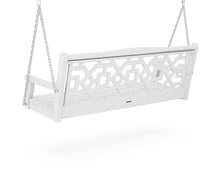 Martha Stewart by POLYWOOD® Chinoiserie 60” Swing in White