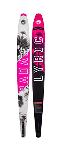 Radar Women's Lyric Water Ski 65" White/Rhodamine