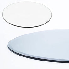 BIUBPW Small Glass Table Top 14 15 16inch Round Tempered Glass Table Top Dining Table Protector Cover Coffee Table Replacement Tables Top(110cm-43in)
