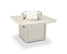 POLYWOOD® Nautical 42" Fire Pit Table in Sand