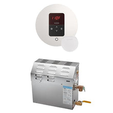 Mr Steam MS 6kW (6000W) Steam Shower Generator Package w/round iTempo Control in White