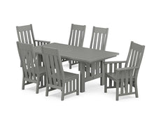 Martha Stewart by POLYWOOD® Acadia 7-Piece Dining Set in Slate Grey