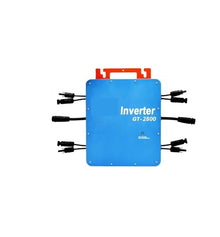 Boartechs Solar Grid Tie Micro Inverter Solar WI+FI Remotes Control 2800W 2400W 2000W MPPT Solar Grid Tied Inverter DC 16-60V to AC 110V/230V Microinverter Water-Proof(2800W,16-60V_110V 60HZ)