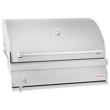 Blaze Grills 33" Built-In Charcoal Grill Silver