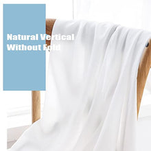 Outdoor Curtain for Patio, Sunscreen and Shading, White Sheer Outdoor Garden Waterproof Window Curtains with Stainless Eyelet Top, 2 (Size : 250X270CM) (150X270CM)