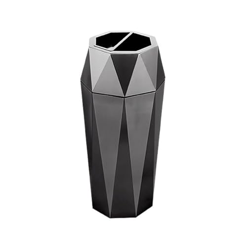 Hhaoran-9863 Ashtray Trash Can Ashtray Bucket Vertical Ashtray Trash Can Diamond-Shaped Elevator Entrance Lobby Hotel Trash Can Commercial Standing Ashtray Outdoor for Patio (Color : E-50L)
